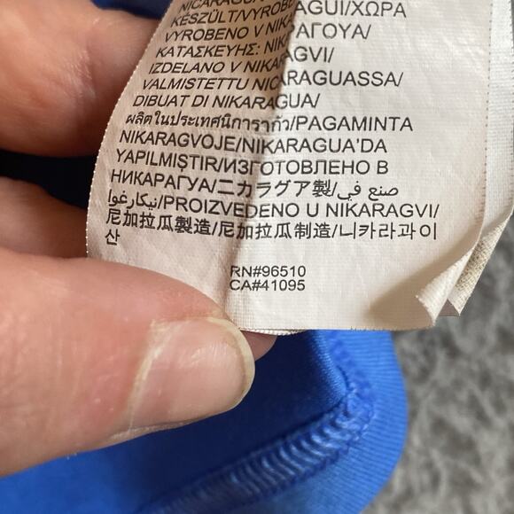 Under Armour Mens Shirt XL Heatgear Crew Neck Blue Casual Athleisure Adult - Picture 10 of 16